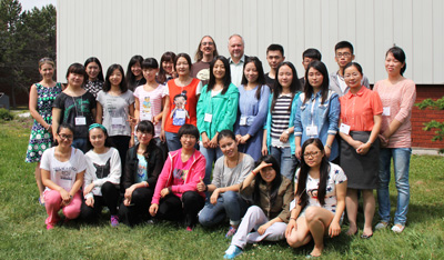 Memorial’s business faculty is hosting 27 students and teachers from Xi’an Jiaotong City College in China for its first Global Business Summer School.